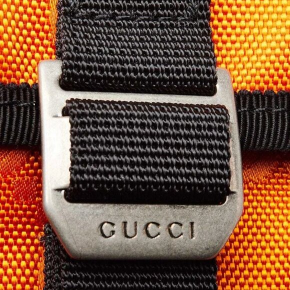 Gucci Orange GG Nylon Off The Grid Messenger Crossbody Bag - Picture 6 of 12